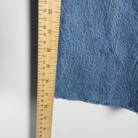 Abercrombie & Fitch The Loose High Rise Women's Blue Denim Jeans Size 26 2 - Picture 11 of 11